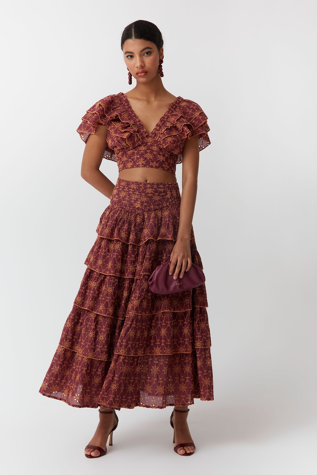 DAMI - CONJUNTO TOP Y FALDA
