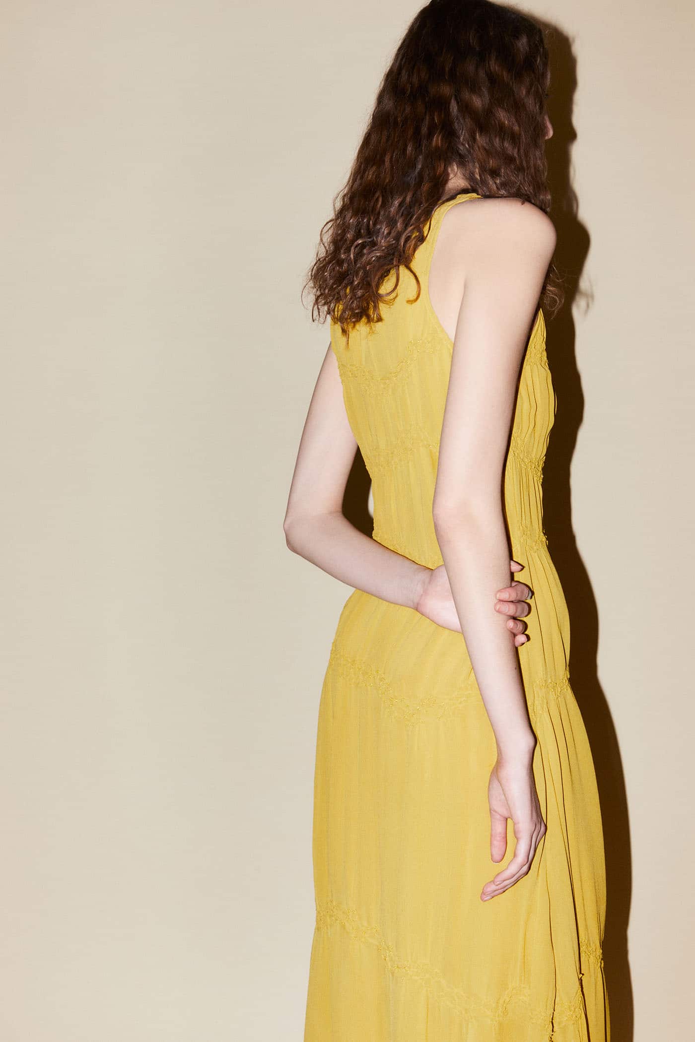 SHEILA - VESTIDO SIN MANGAS VISCOSA