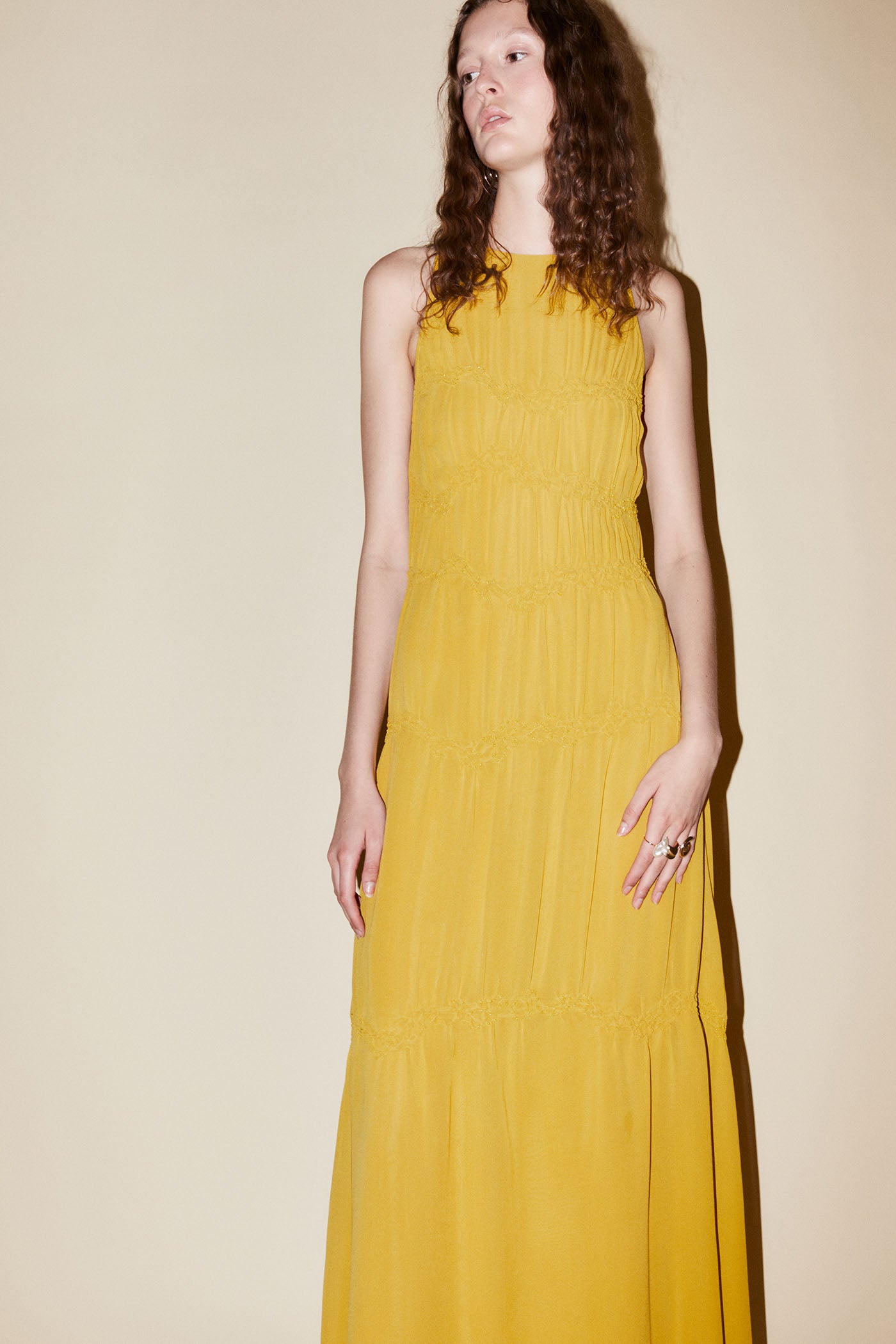 SHEILA - VESTIDO SIN MANGAS VISCOSA