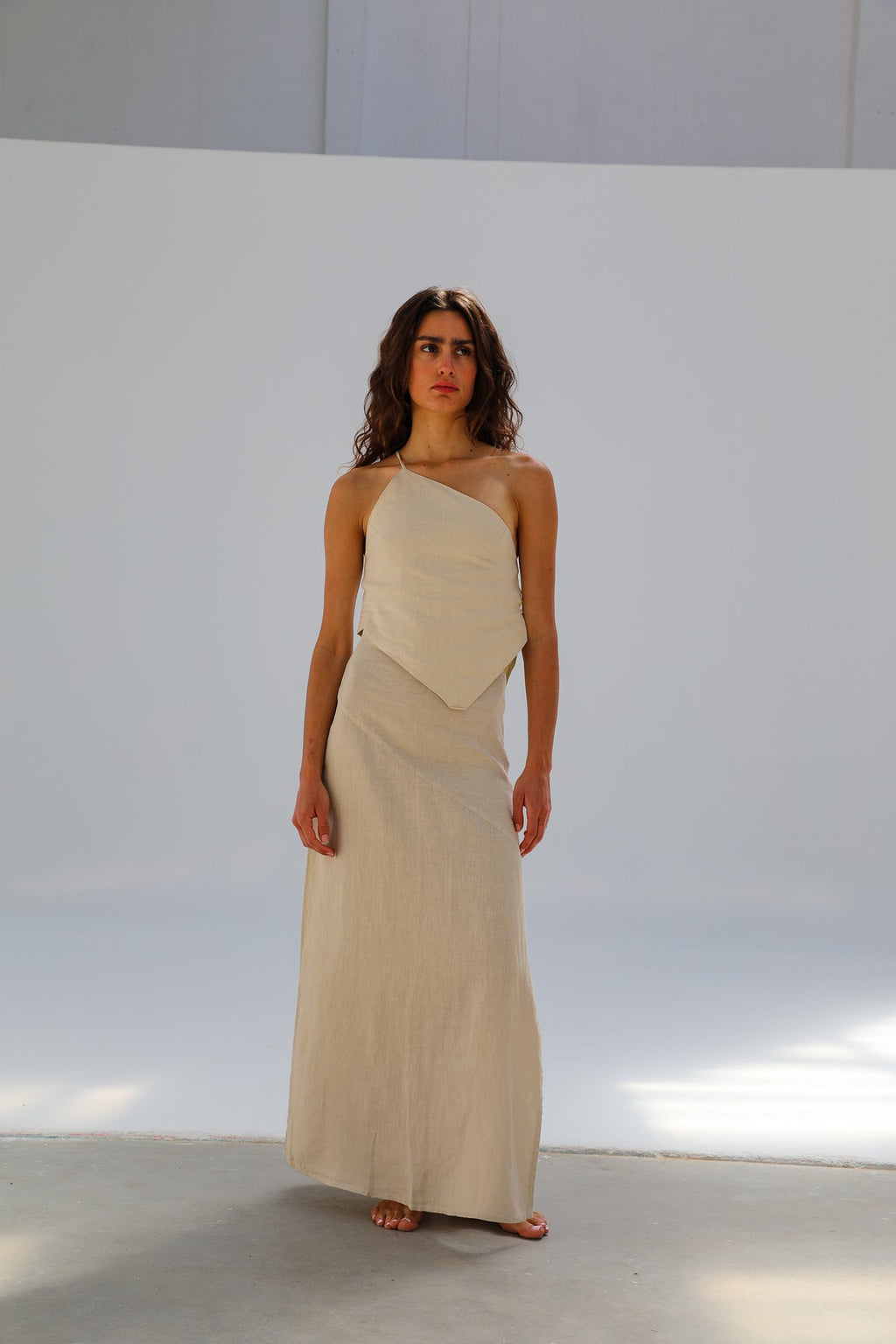 EULALIA - CONJUNTO TOP Y FALDA