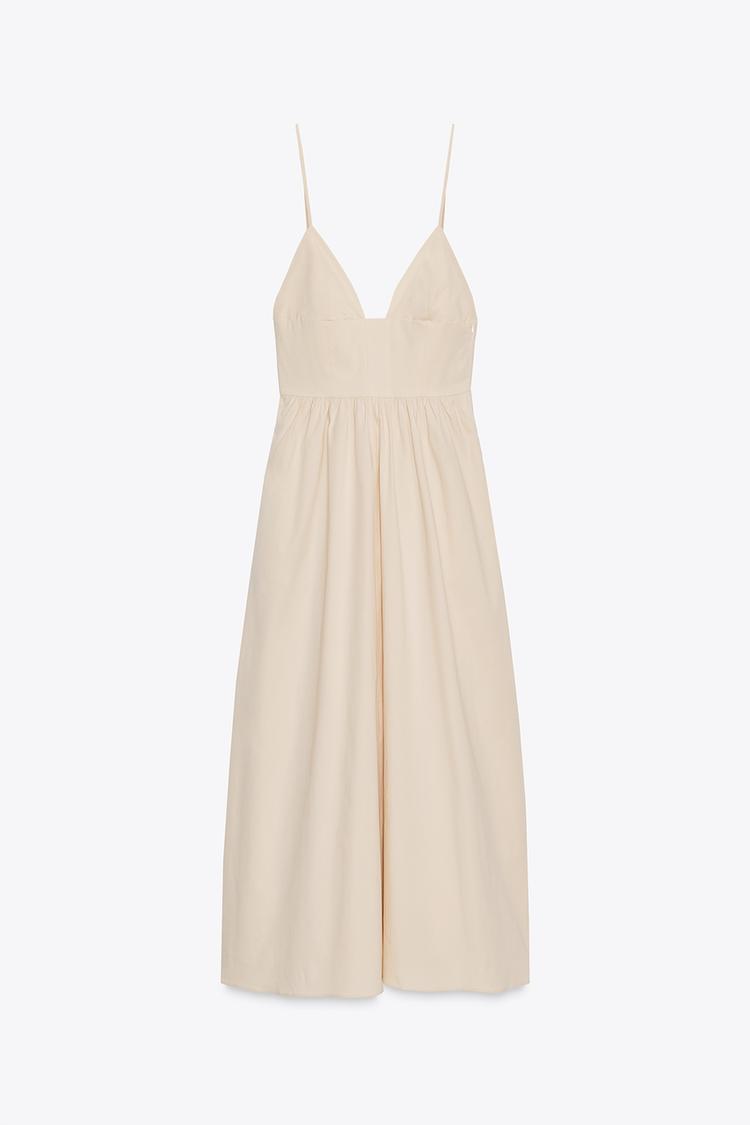 OLIVIA - VESTIDO MIDI TIRANTES AJUSTABLES
