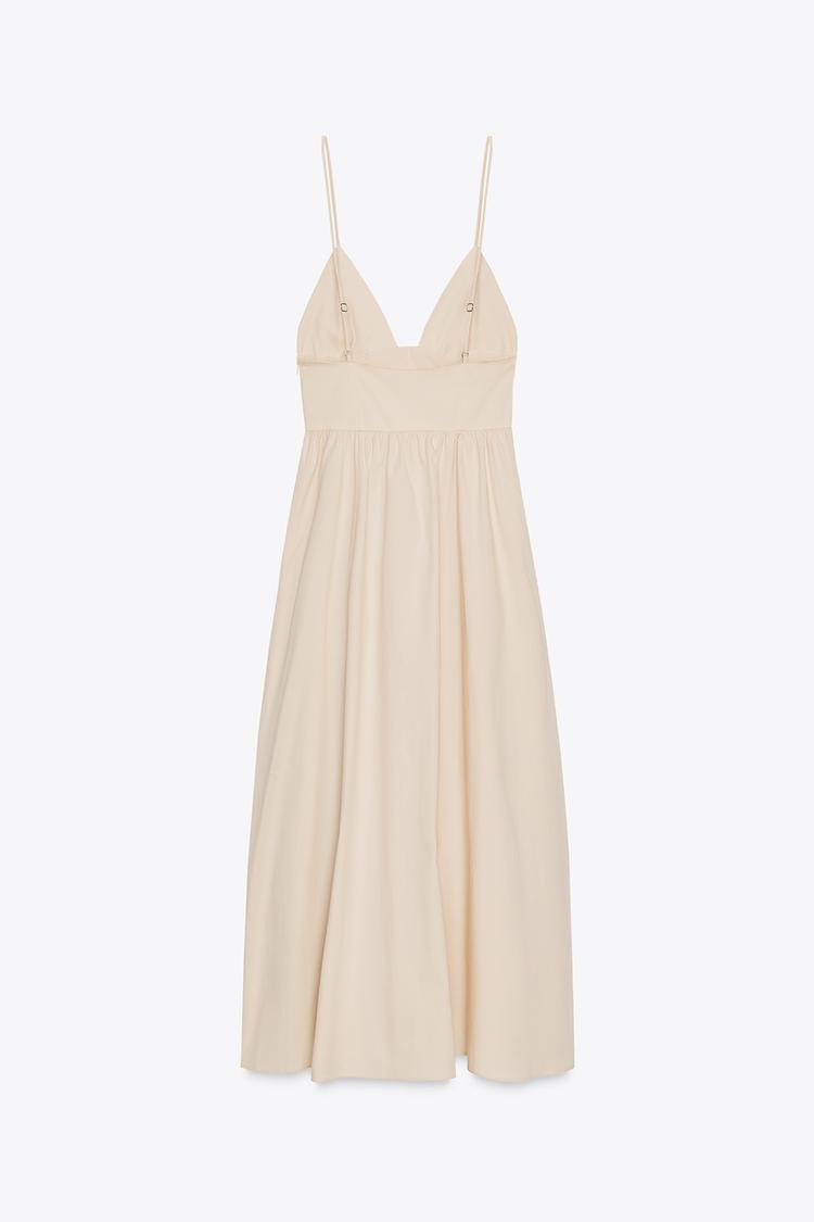 OLIVIA - VESTIDO MIDI TIRANTES AJUSTABLES