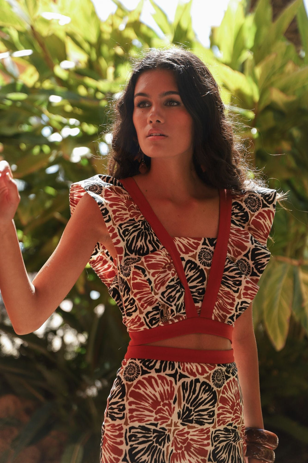 ANABELA - VESTIDO CON ESCOTE CUADRADO