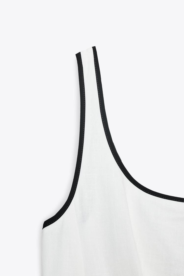 EFRAÍNA - VESTIDO LARGO EVASÉ TIRANTES ANCHOS