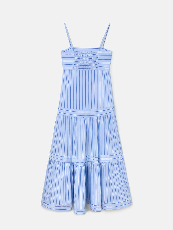 GRACIA - VESTIDO MIDI RAYAS TIRANTES FINOS