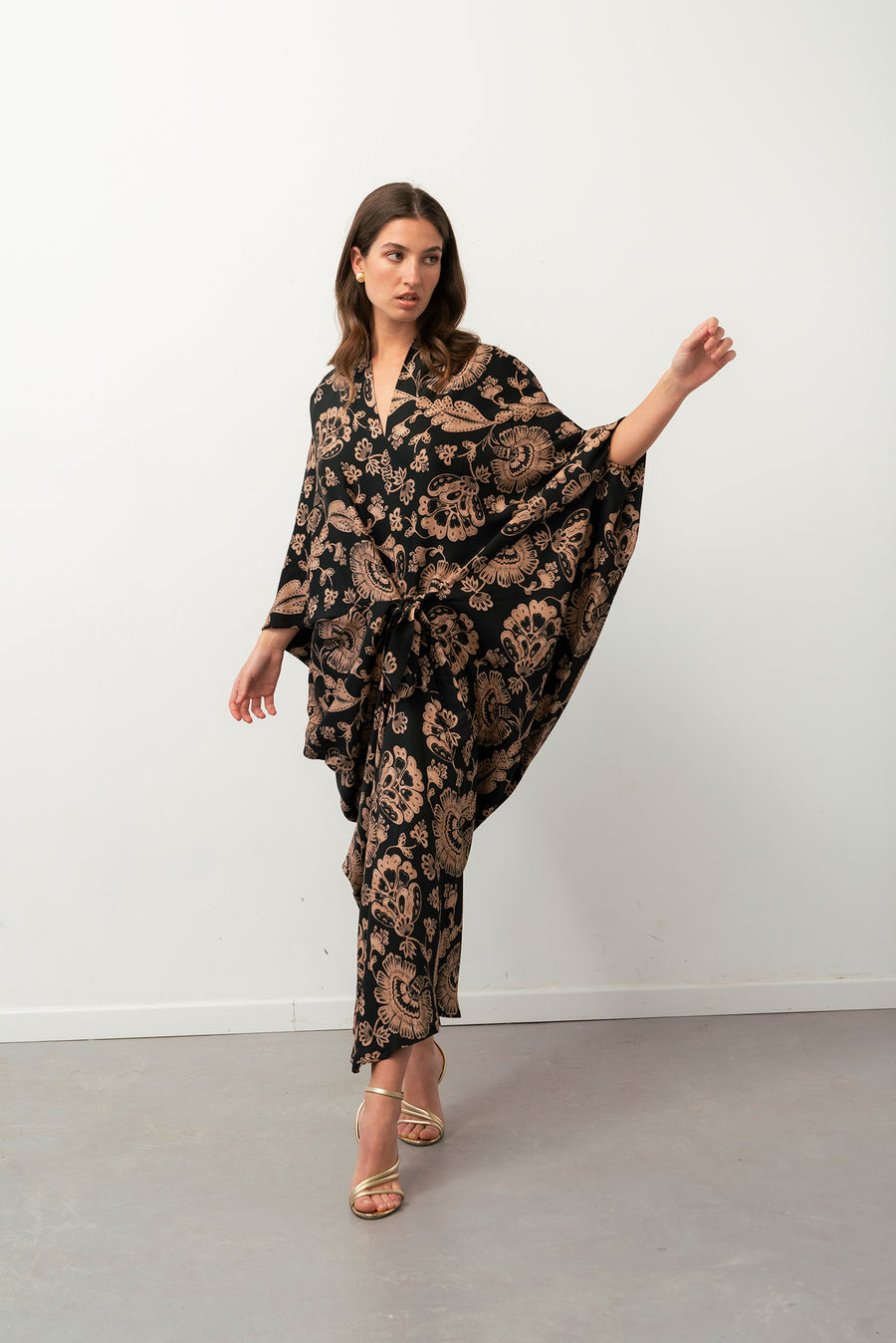 ESTHER - VESTIDO KAFTÁN ESTAMPADO