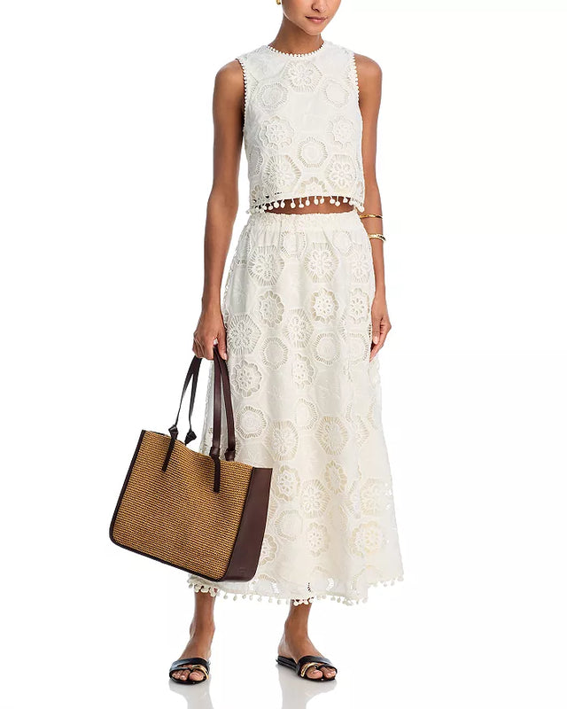 ANNA - CONJUNTO DE TOP Y FALDA
