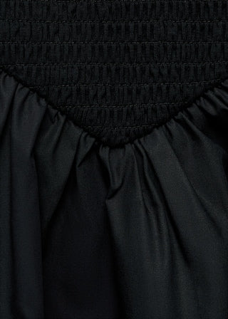INÉS - VESTIDO MINI NEGRO TIRANTES FINOS