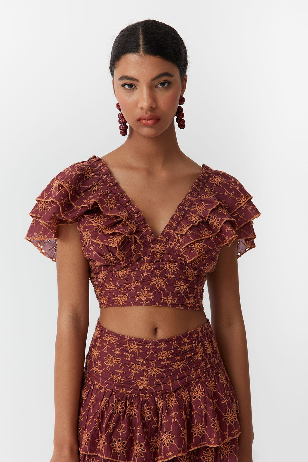 DAMI - CONJUNTO TOP Y FALDA
