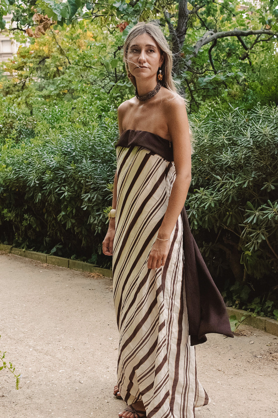TERESA - VESTIDO PALABRA HONOR FLUIDO