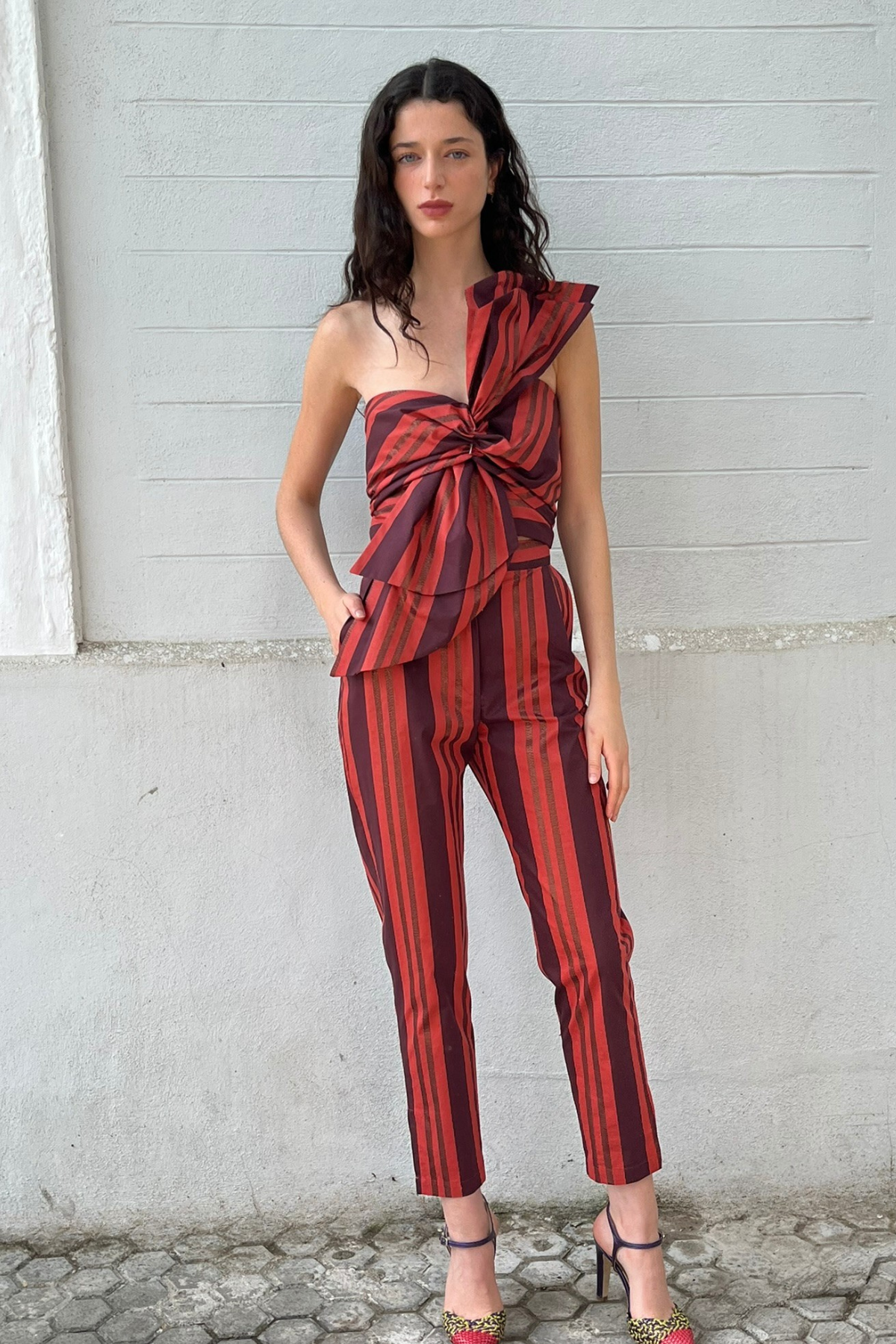 ELISABETH - CONJUNTO TOP Y PANTALÓN