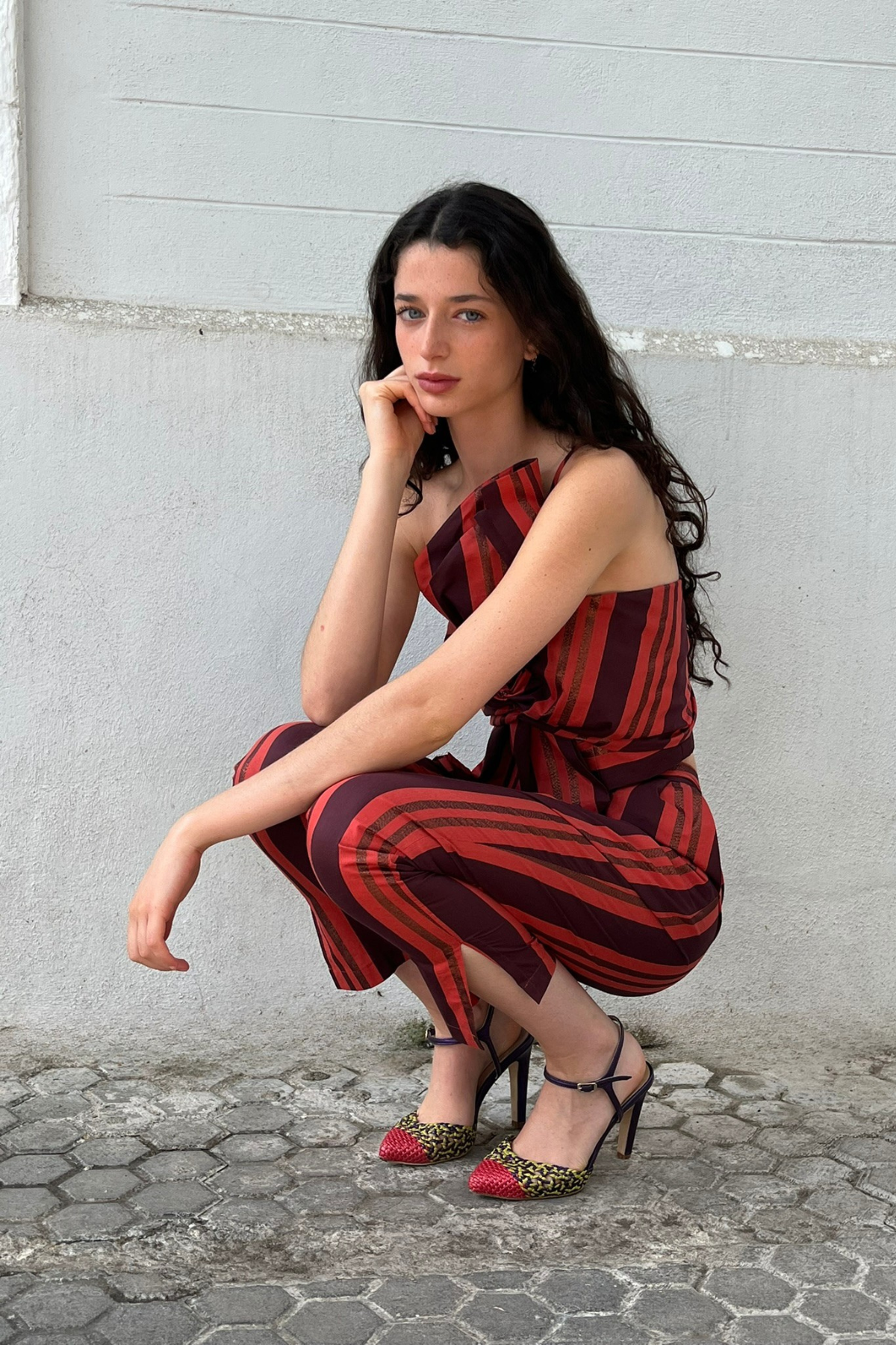 ELISABETH - CONJUNTO TOP Y PANTALÓN