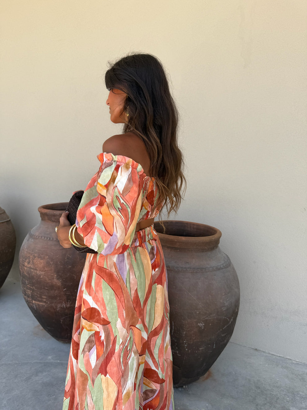 CATALINA - CONJUNTO TOP Y FALDA FLUIDA