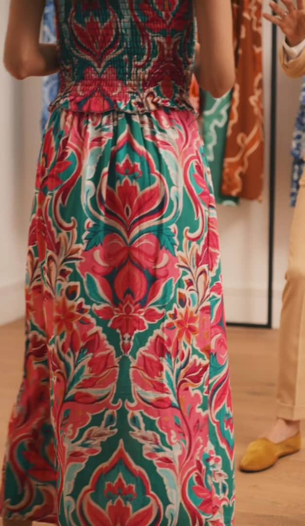 SORAYA - CONJUNTO TOP Y FALDA