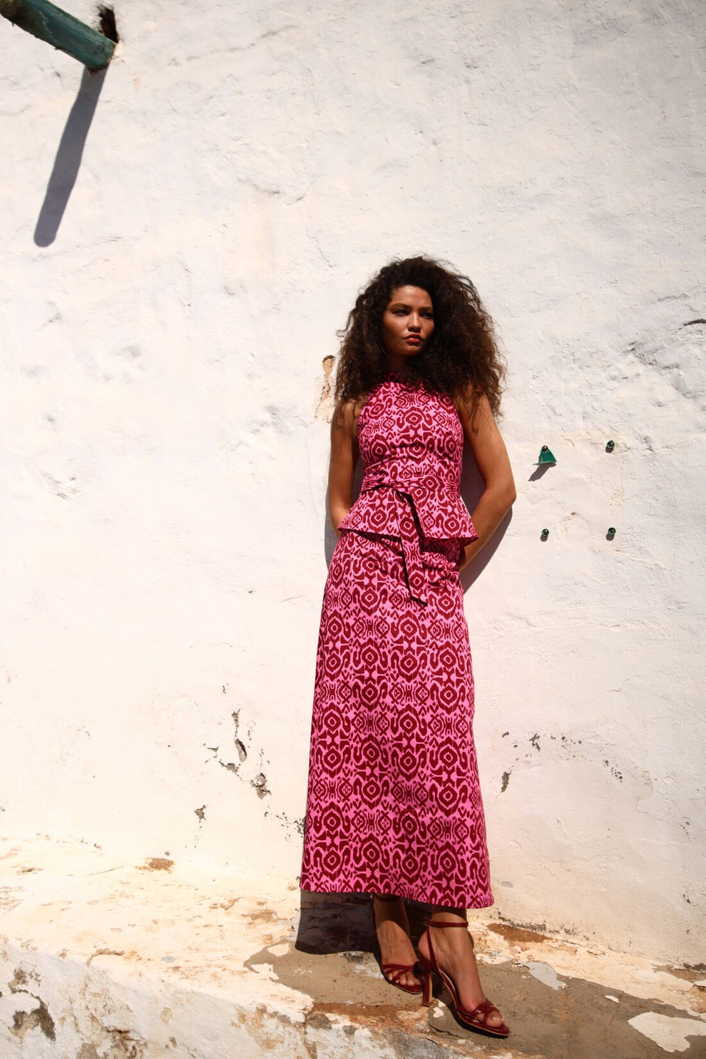 ALEXANDRA - VESTIDO LARGO ESTAMPADO