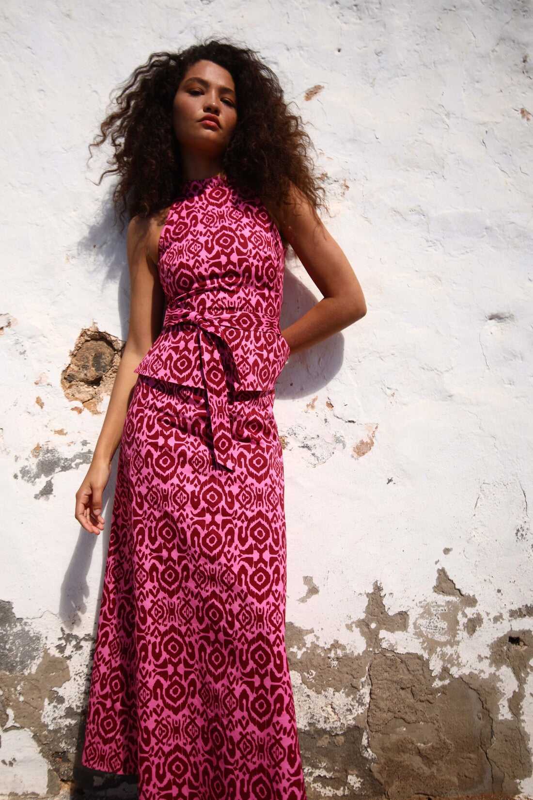 ALEXANDRA - VESTIDO LARGO ESTAMPADO