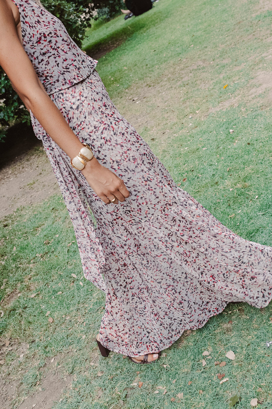 REBECA - CONJUNTO FALDA Y TOP HALTER