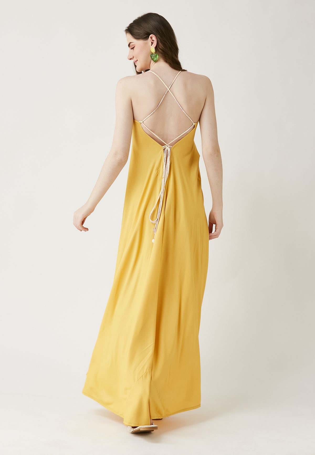 LORENA - VESTIDO LARGO TIRANTES ESTAMPADO