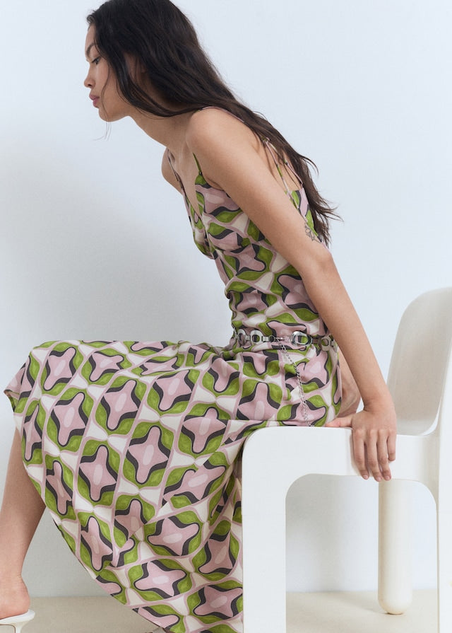 INMACULADA - VESTIDO MIDI TIRANTES FINOS