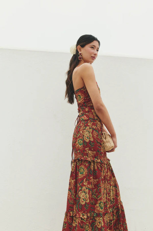 BEATRIZ - CONJUNTO DE TOP Y FALDA