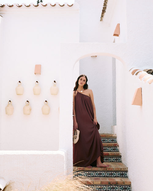 TALIA - VESTIDO ASIMÉTRICO FLUIDO