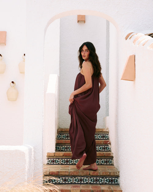 TALIA - VESTIDO ASIMÉTRICO FLUIDO