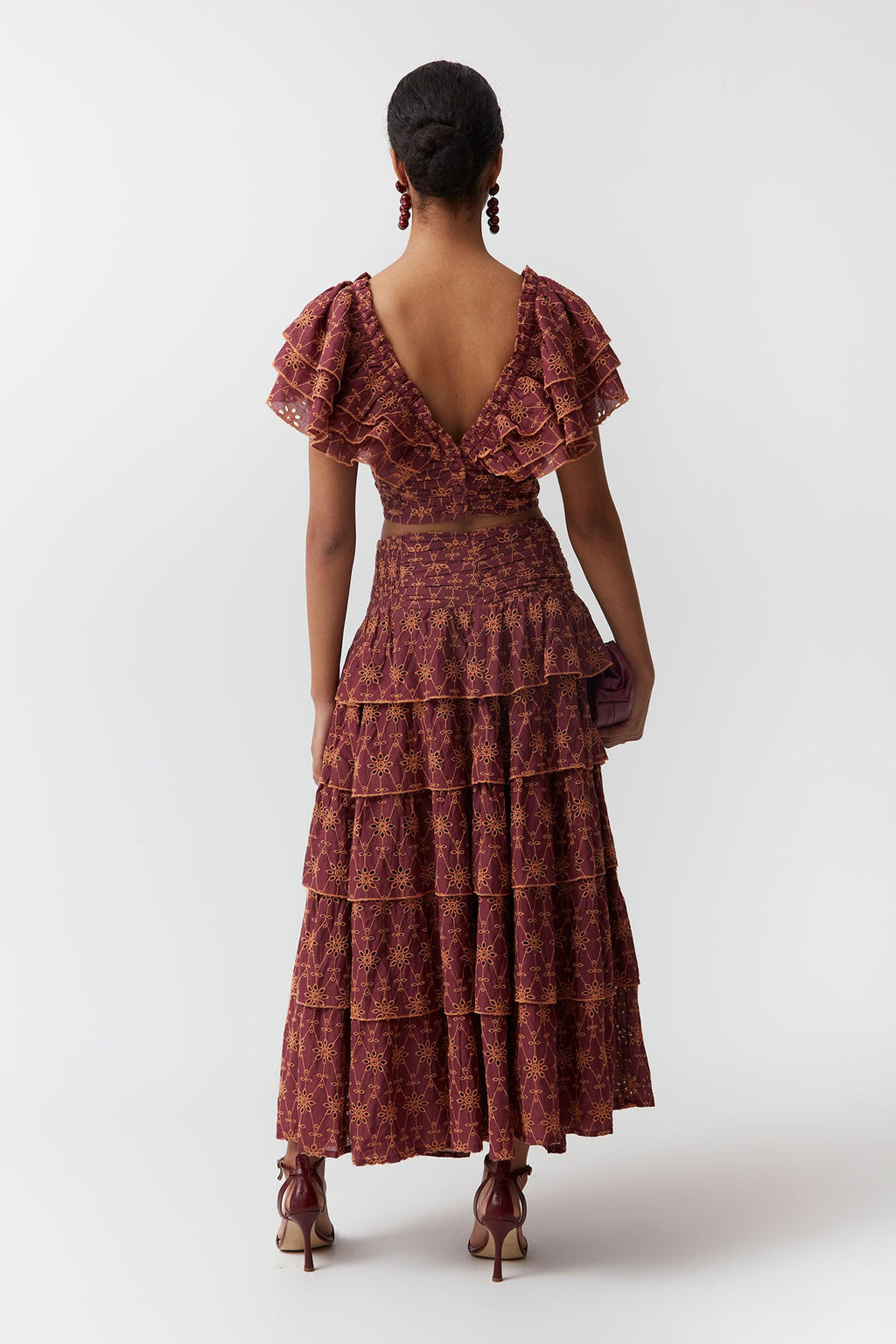 DAMI - CONJUNTO TOP Y FALDA