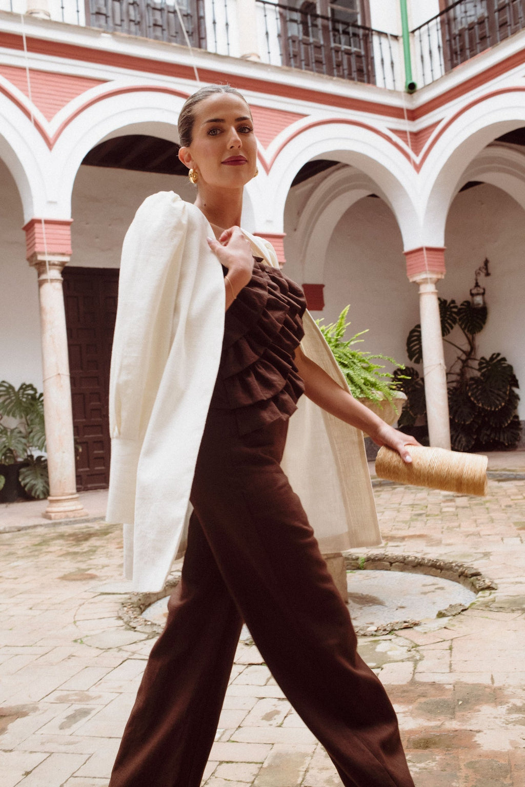 ALEJANDRINA - CONJUNTO TOP Y PANTALÓN