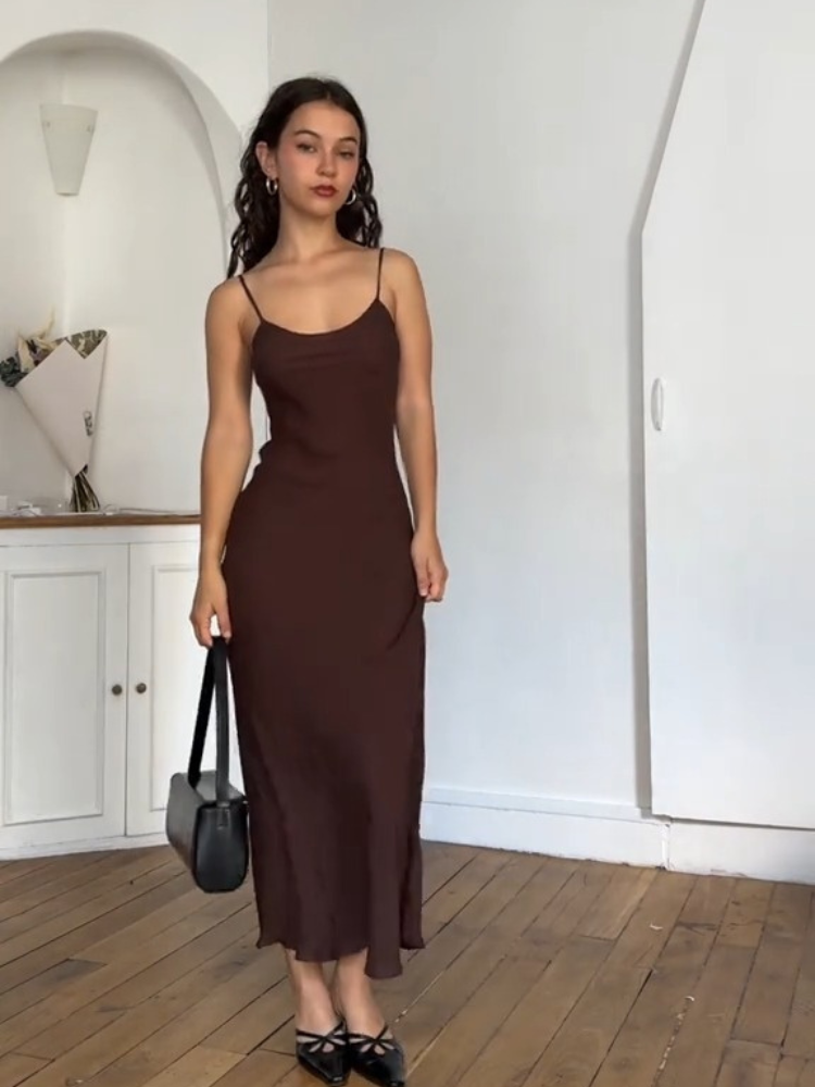 MARTINA - VESTIDO LENCERO MAXI SLIP