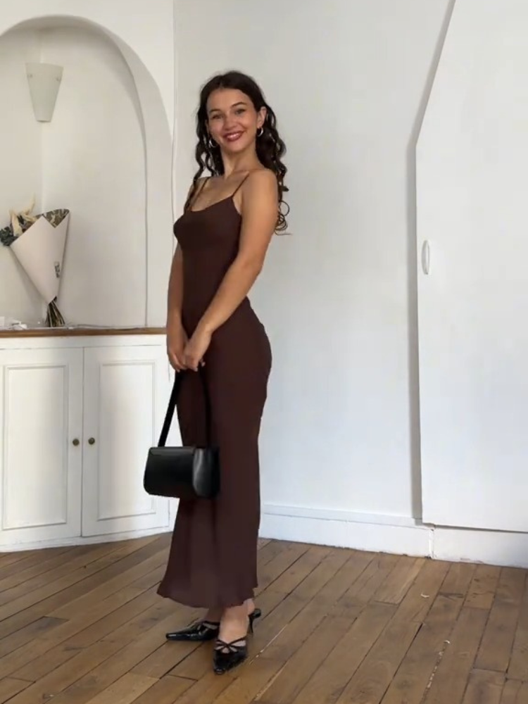 MARTINA - VESTIDO LENCERO MAXI SLIP