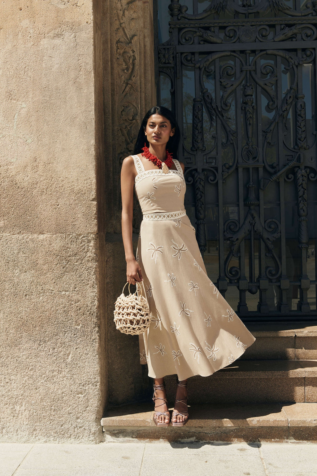 BELEN - CONJUNTO DE TOP Y FALDA