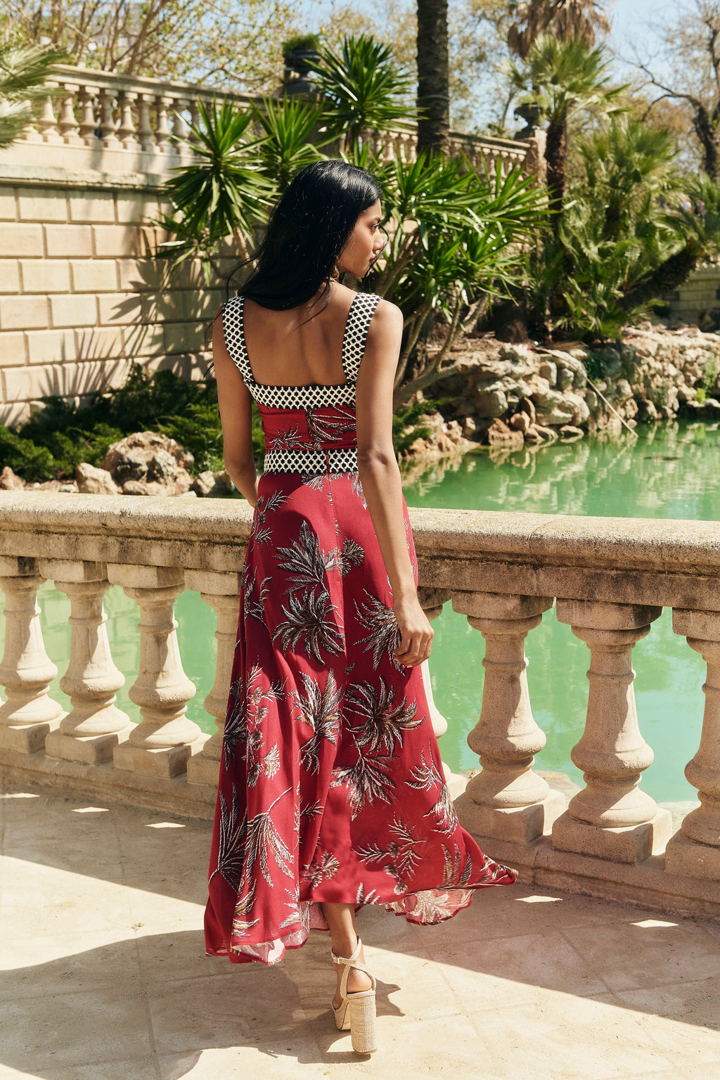 BELEN - CONJUNTO DE TOP Y FALDA