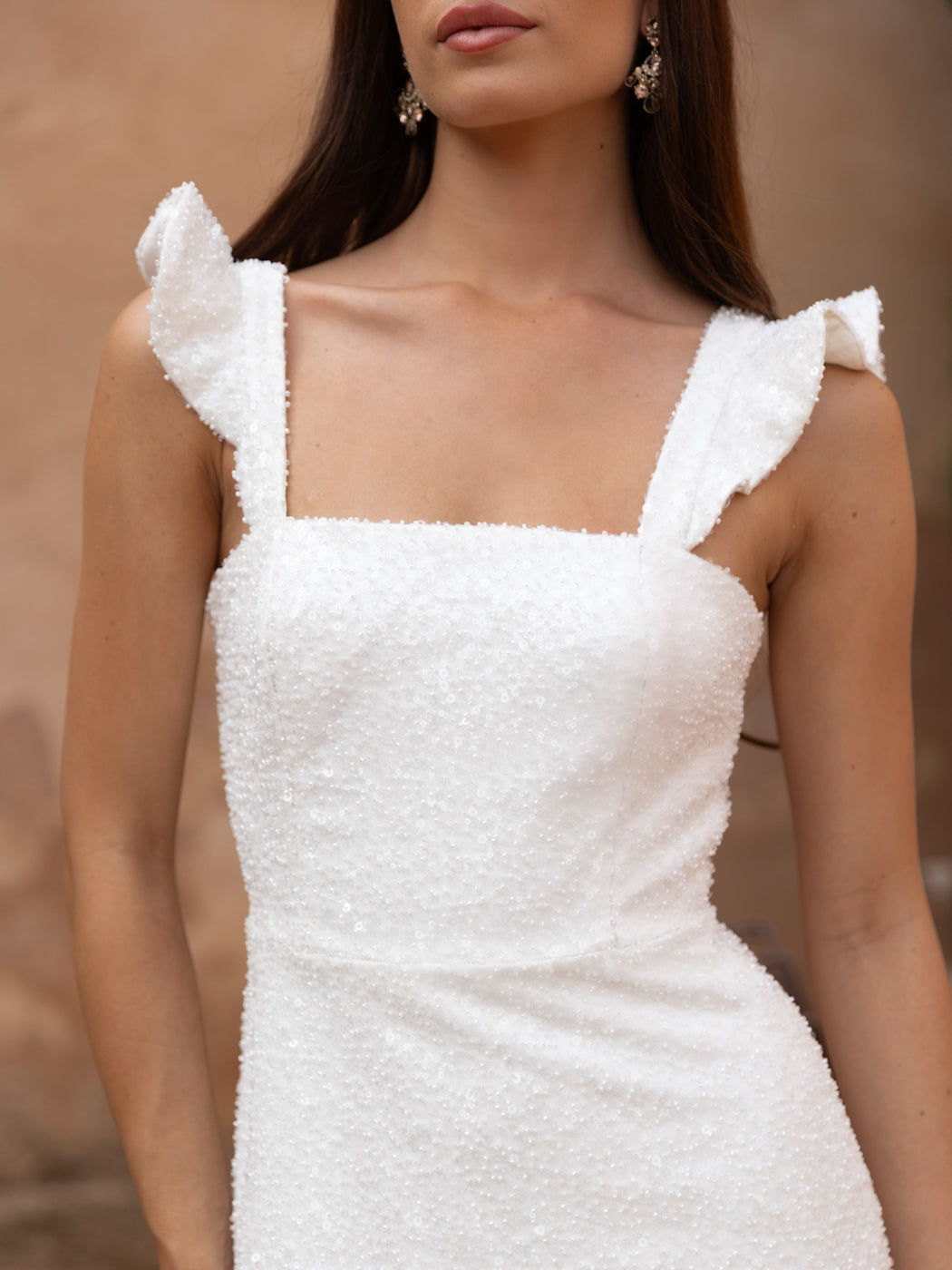 JIMENA - VESTIDO LARGO CON LAZO HOMBROS
