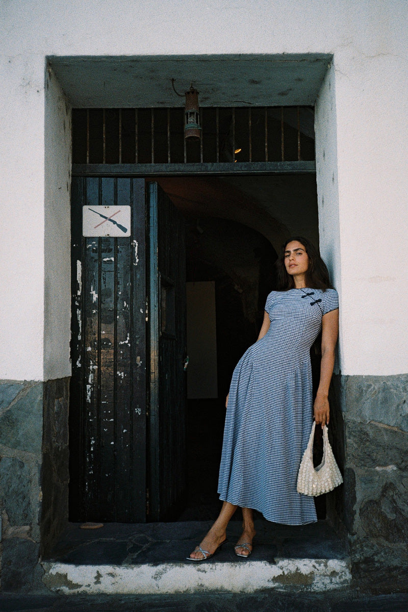 CLARA - VESTIDO MIDI ESTAMPADO
