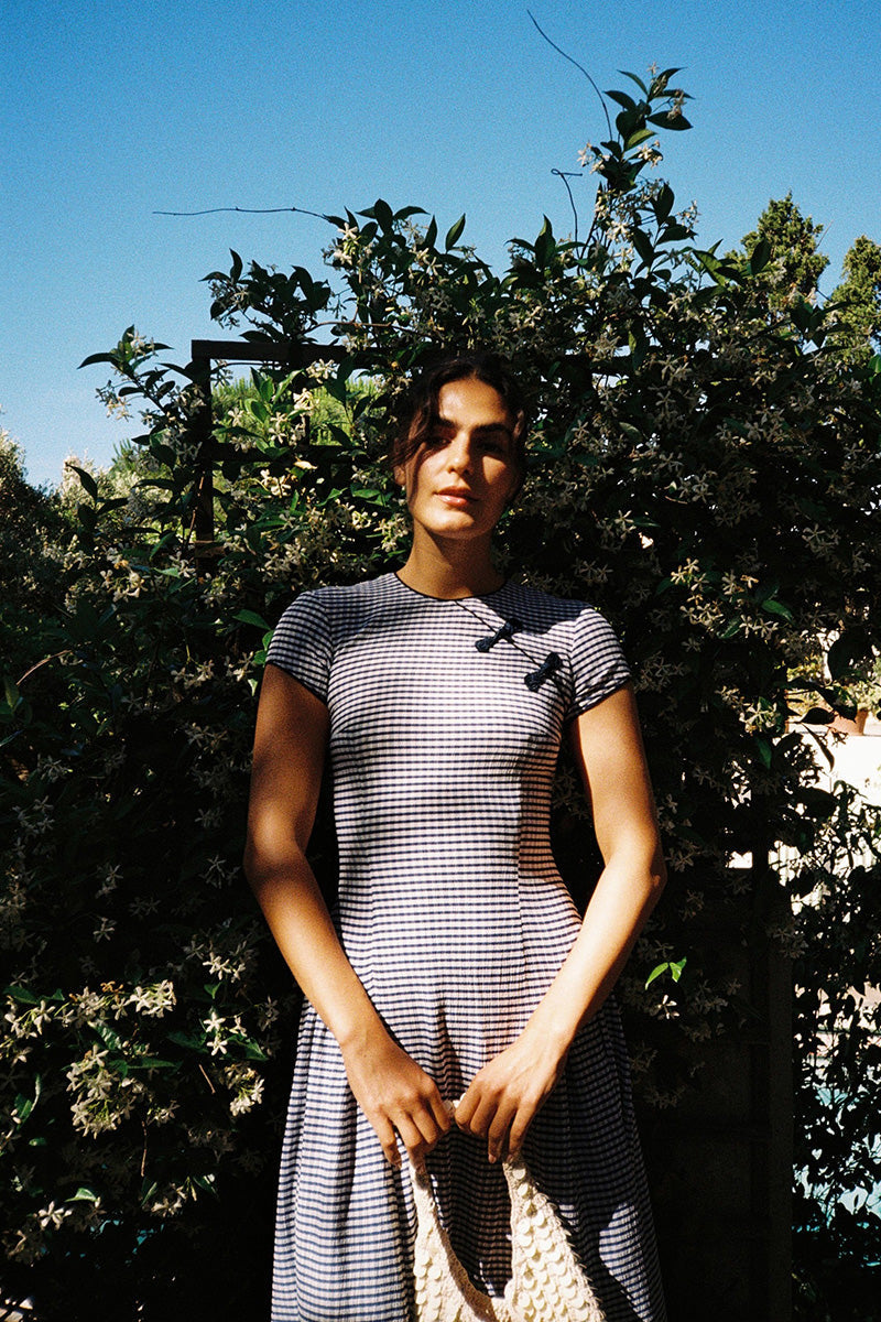 CLARA - VESTIDO MIDI ESTAMPADO