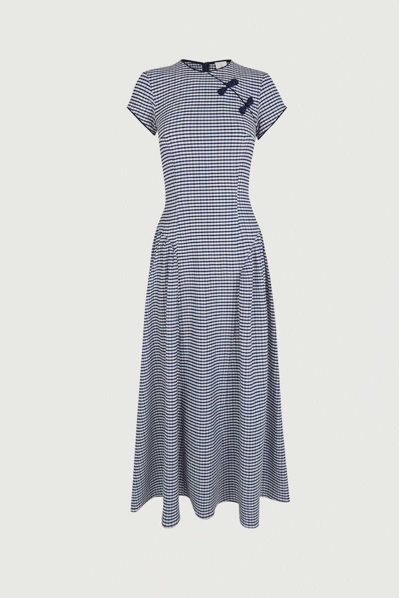CLARA - VESTIDO MIDI ESTAMPADO