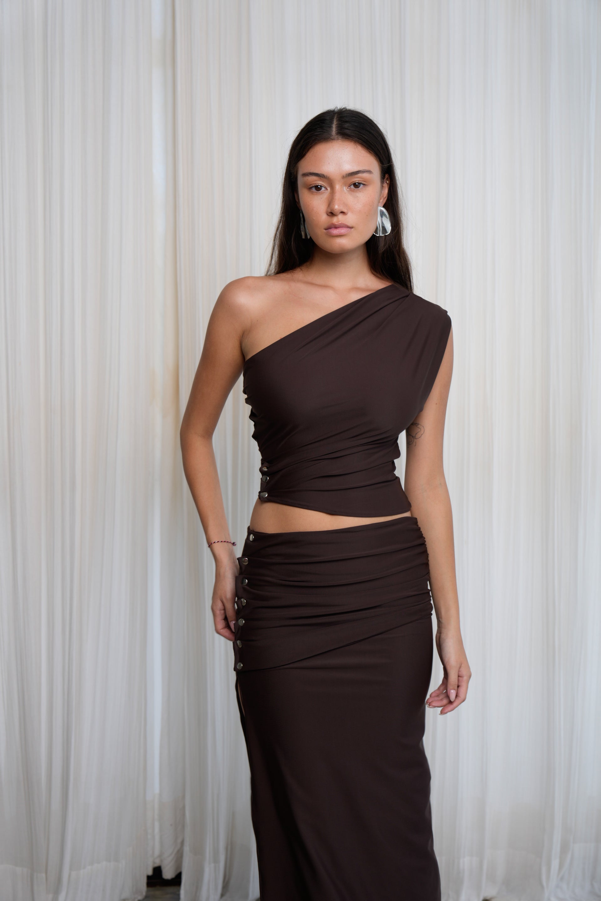 SELMA - CONJUNTO DE TOP Y FALDA