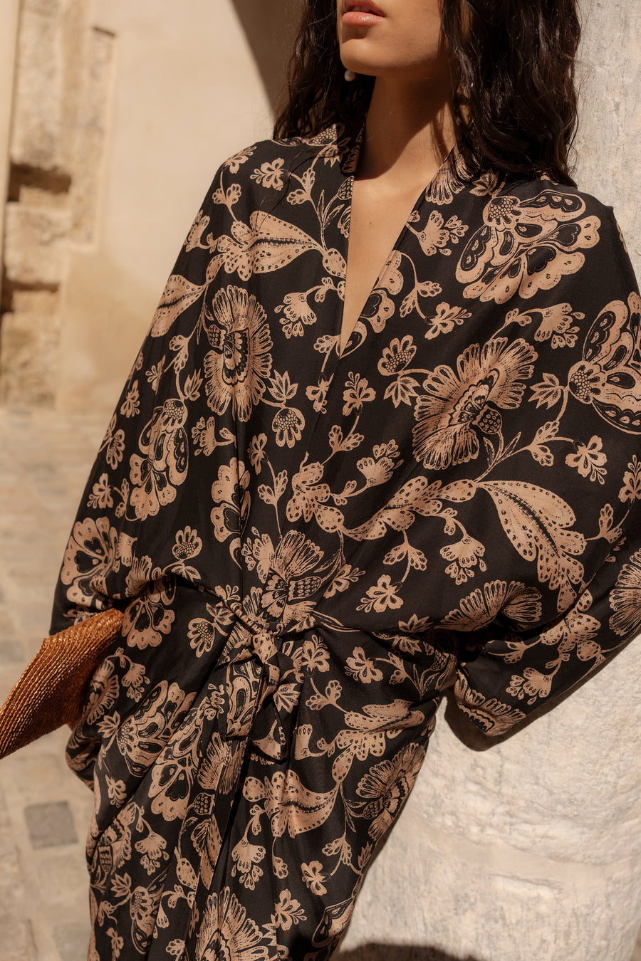 ESTHER - VESTIDO KAFTÁN ESTAMPADO