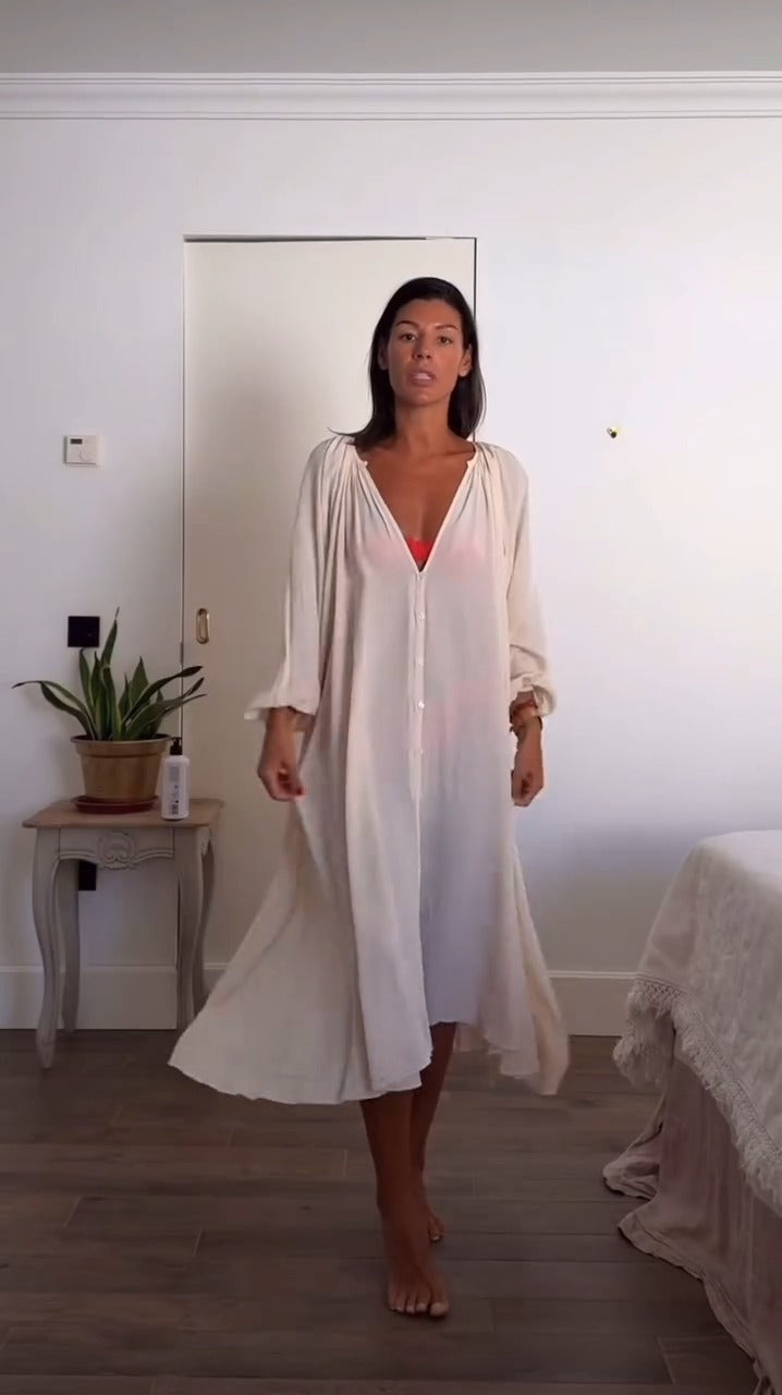 ROSARIO - VESTIDO KAFTÁN TIPO TÚNICA