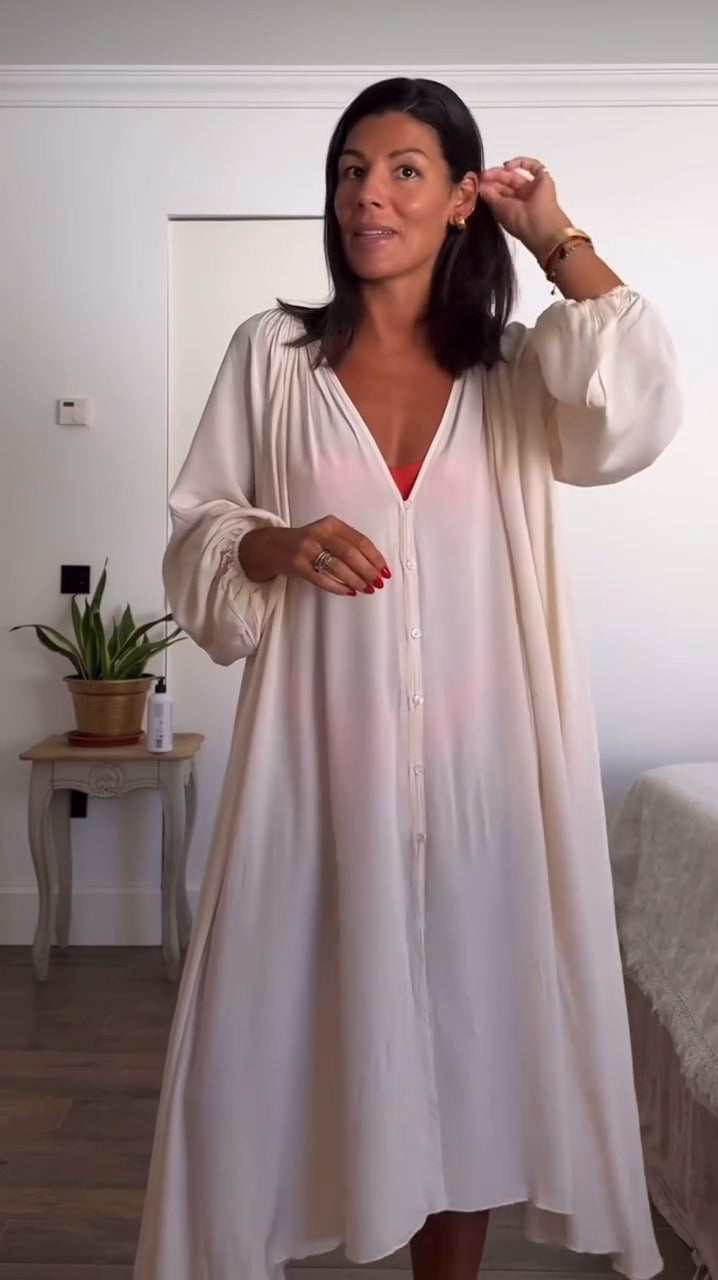 ROSARIO - VESTIDO KAFTÁN TIPO TÚNICA