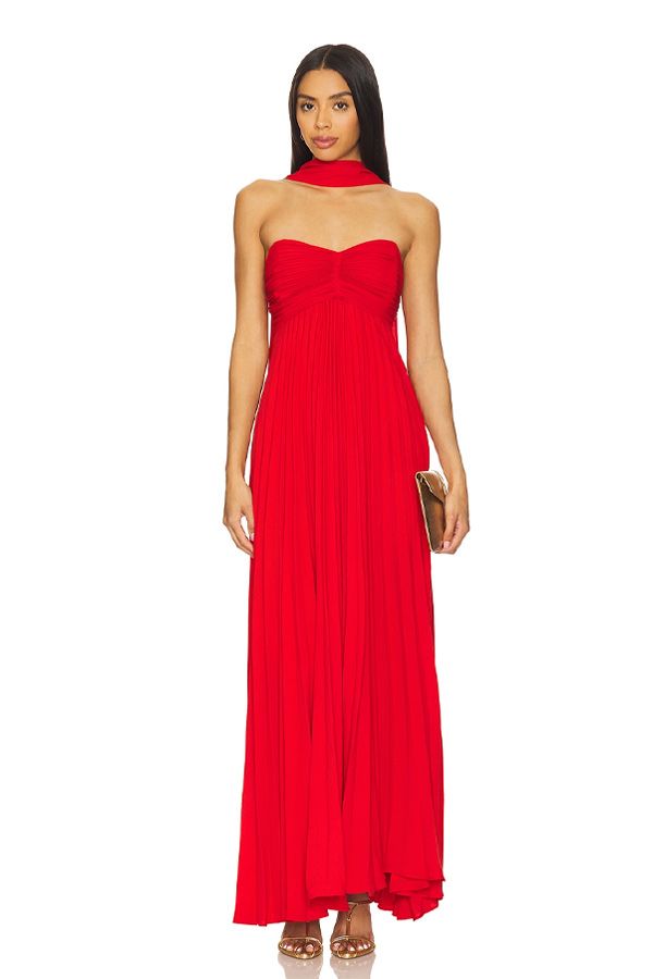 ITZIAR - VESTIDO LARGO PALABRA DE HONOR