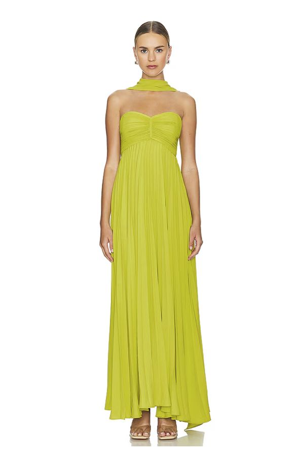 ITZIAR - VESTIDO LARGO PALABRA DE HONOR