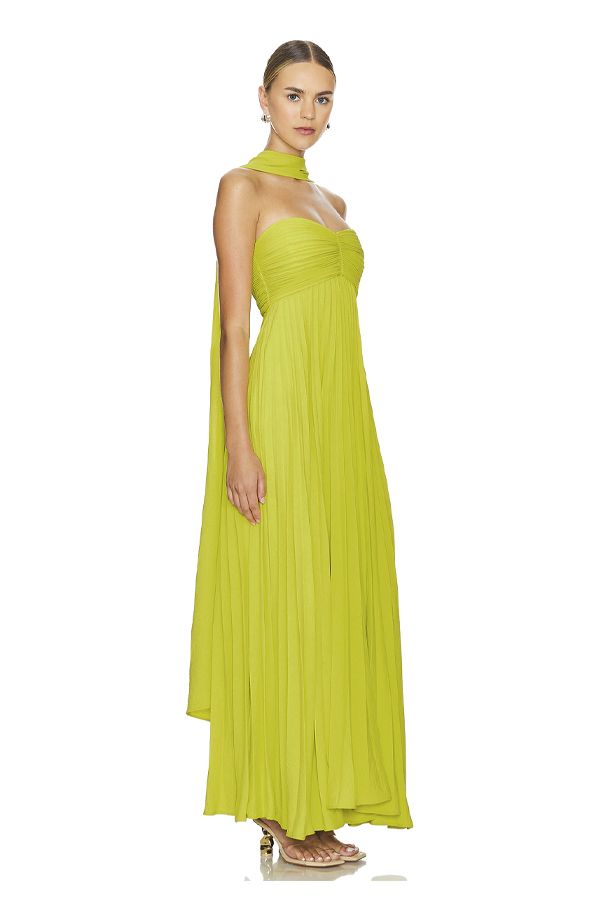 ITZIAR - VESTIDO LARGO PALABRA DE HONOR