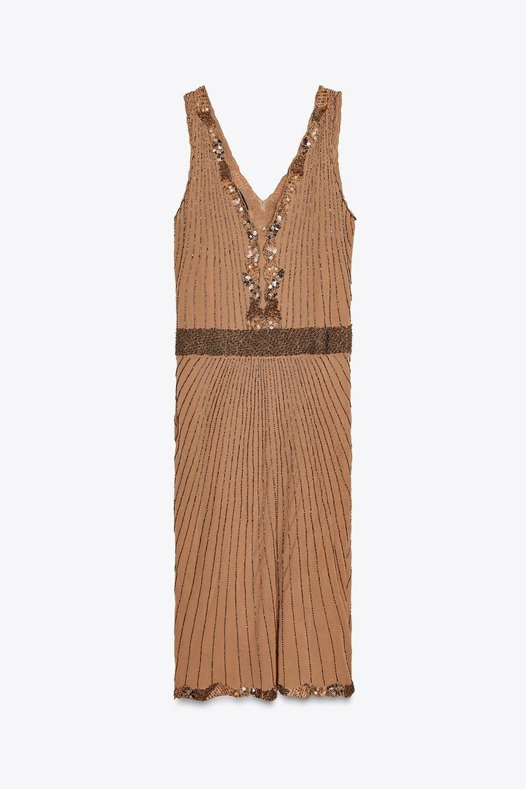 CYNTHIA - VESTIDO MIDI BORDADO