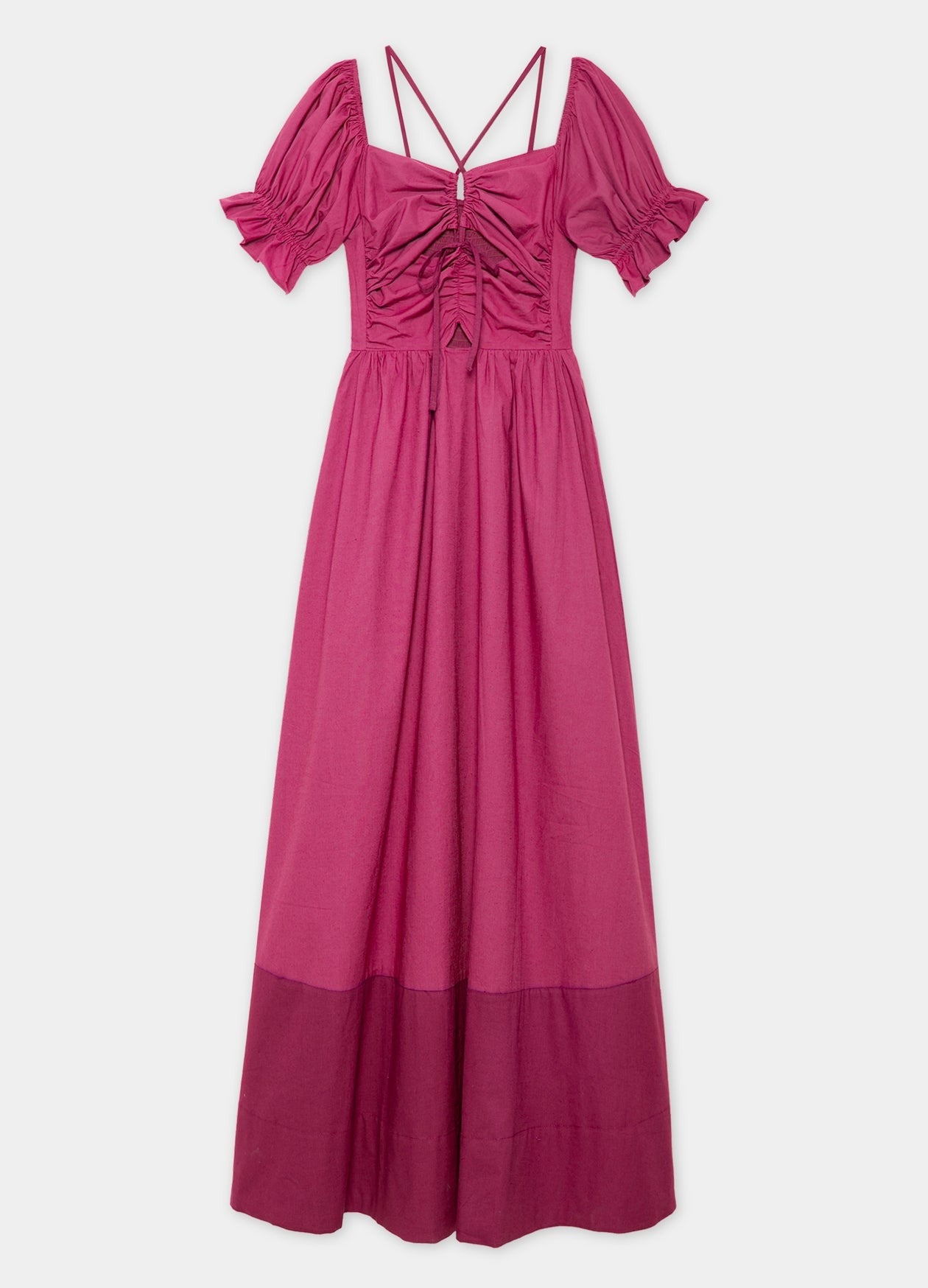 JOHANNA - VESTIDO MIDI MANGAS FAROL