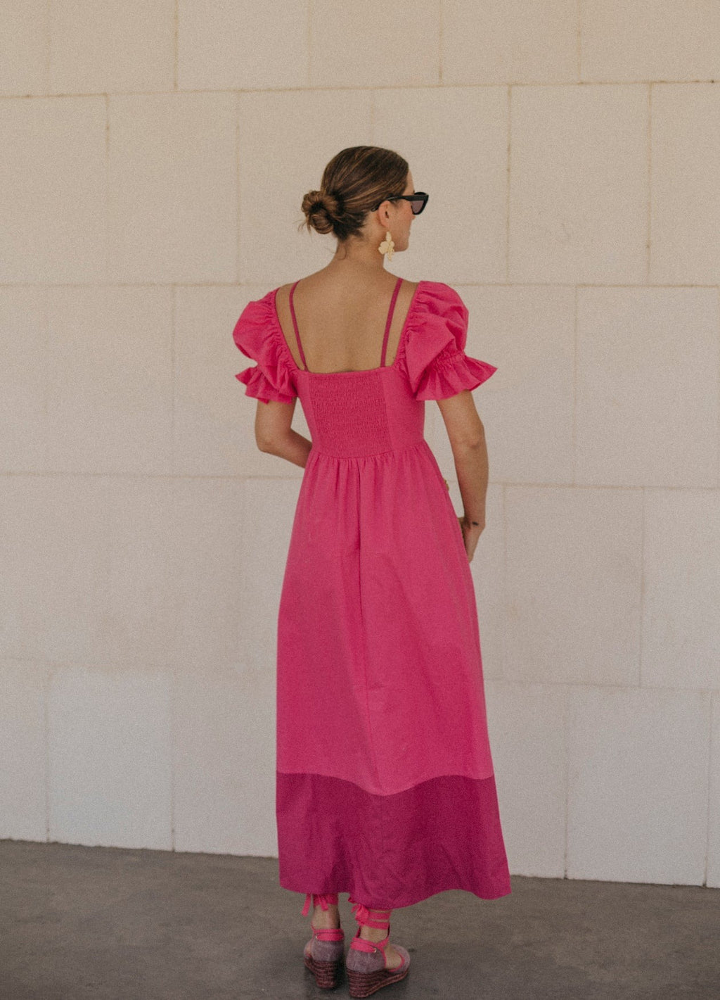 JOHANNA - VESTIDO MIDI MANGAS FAROL
