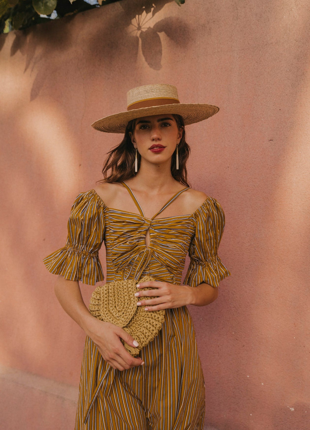 JOHANNA - VESTIDO MIDI MANGAS FAROL