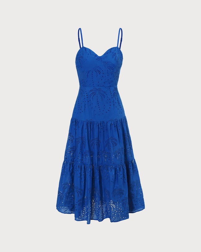 LAIA - VESTIDO BORDADO TIRANTES FINOS