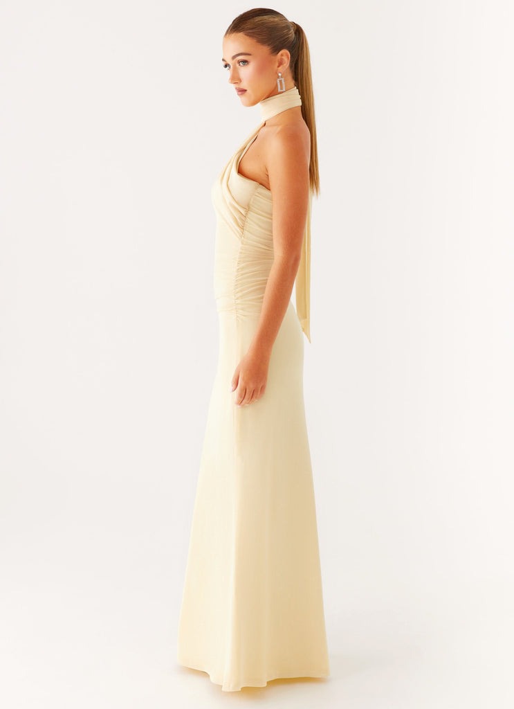 MANUELA - VESTIDO LARGO PALABRA DE HONOR