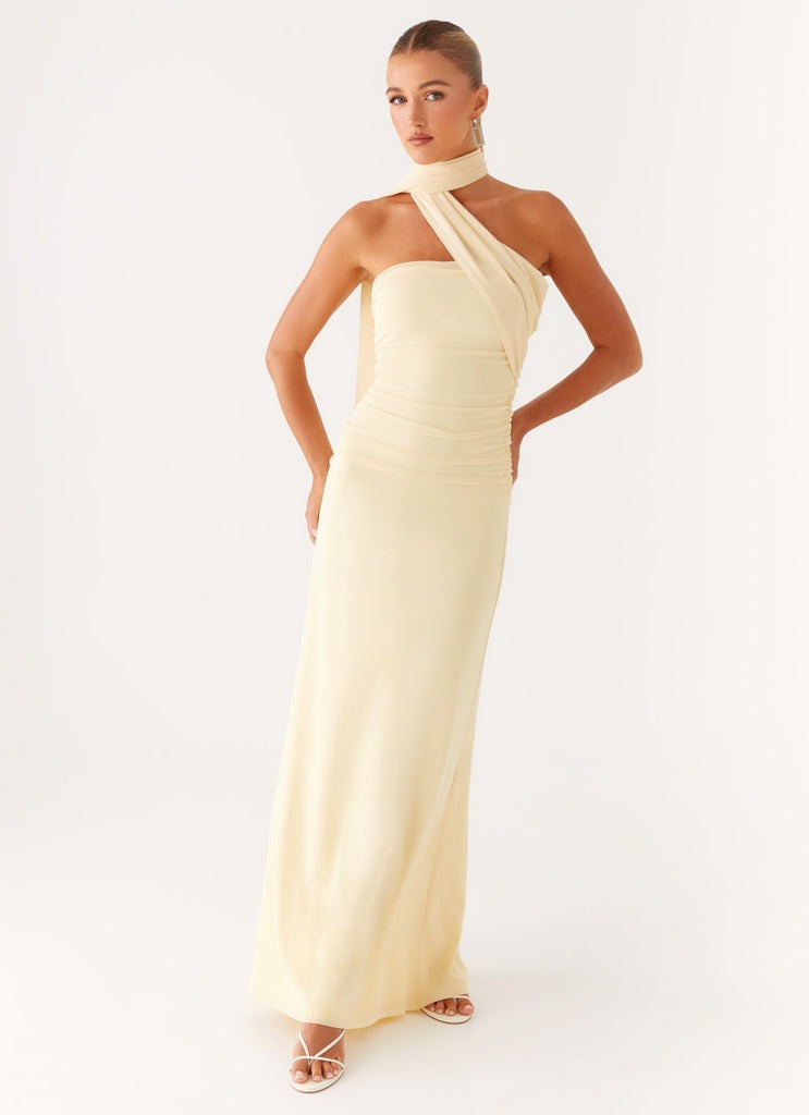 MANUELA - VESTIDO LARGO PALABRA DE HONOR
